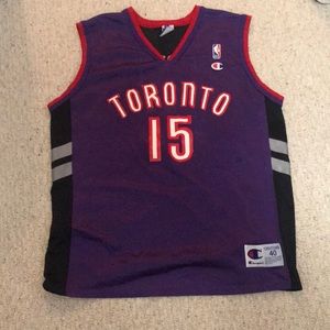 Vintage Champion Vince Carter Raptors Jersey